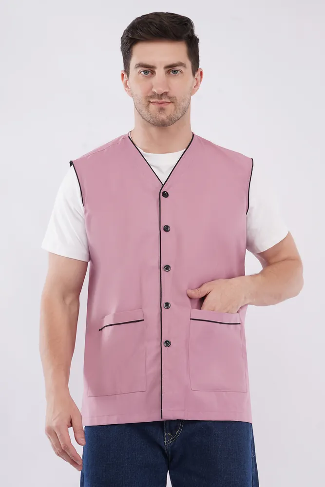 Housekeeping Mens Staff Sleeveless Apron